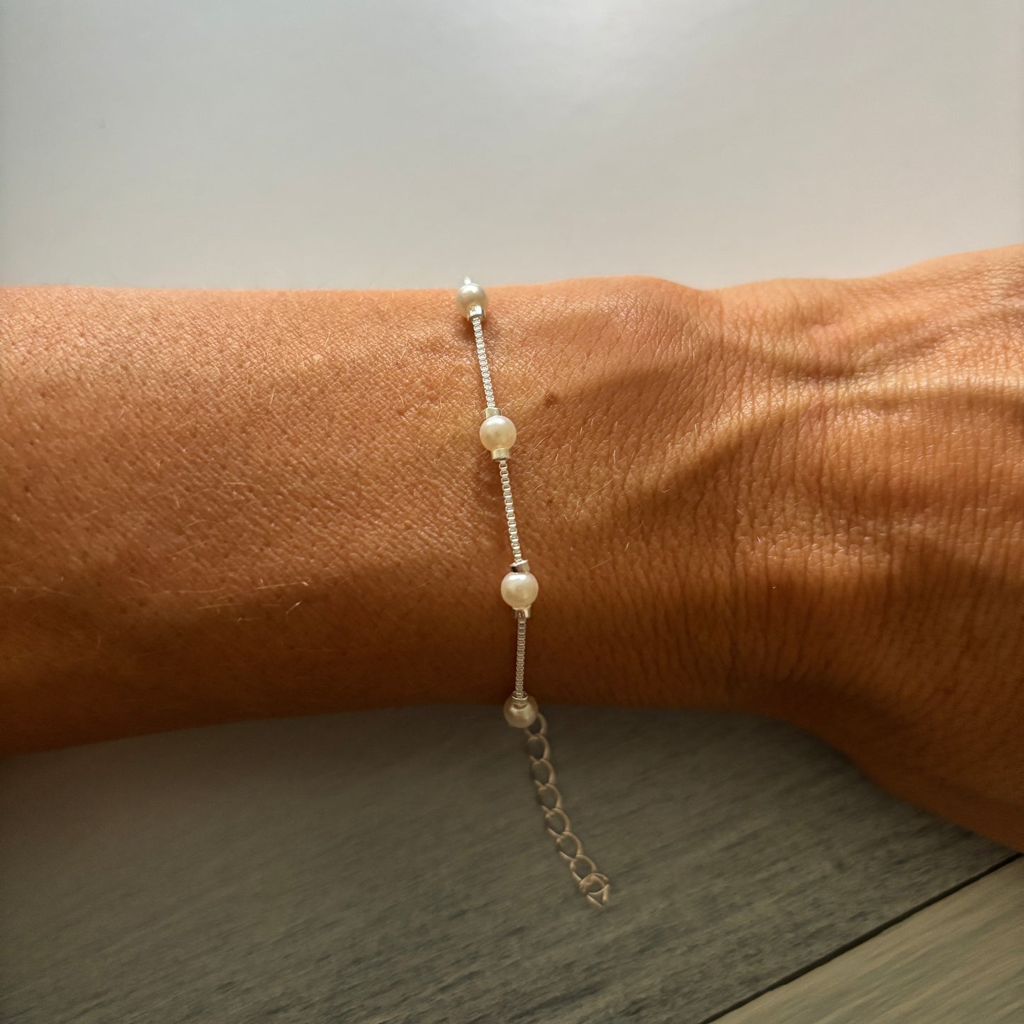 PULSERA AURA- BAÑADO EN PLATA