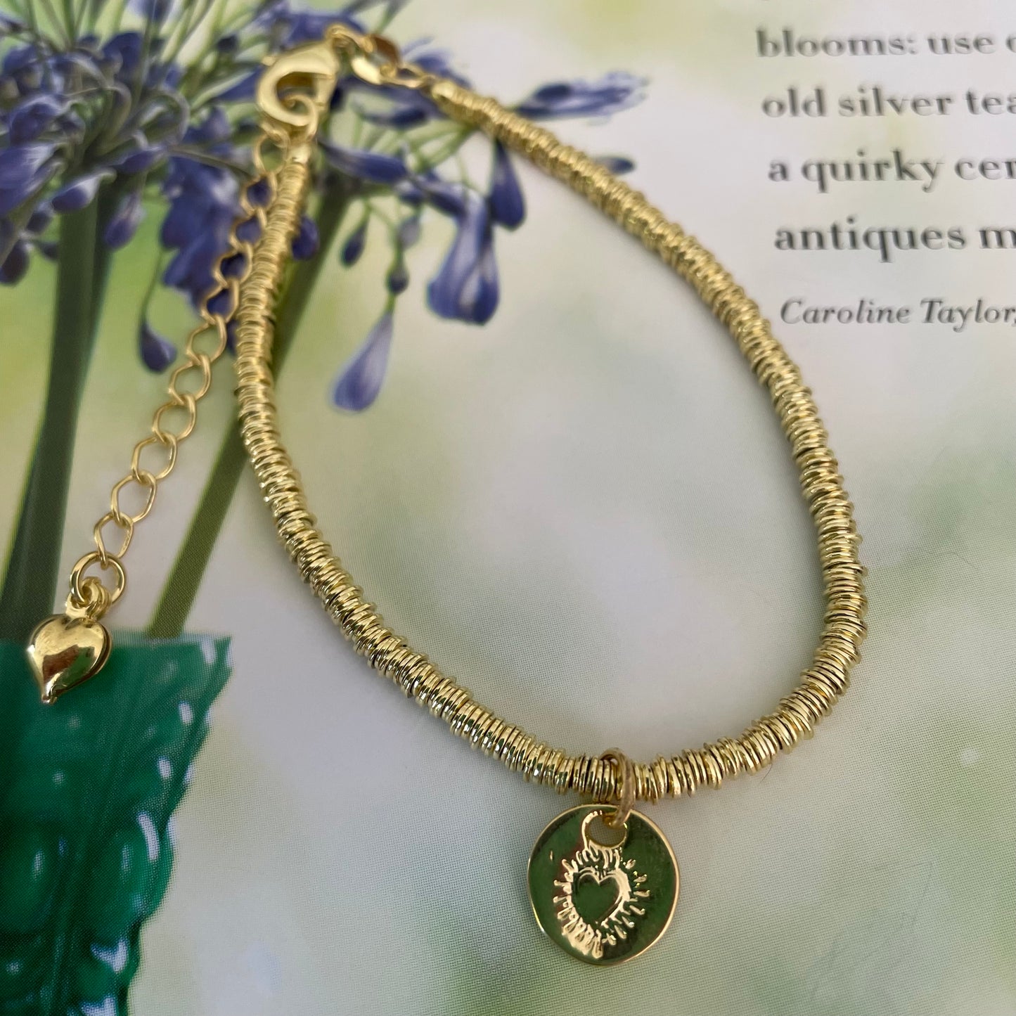 PULSERA MARÍA - BAÑADO EN ORO