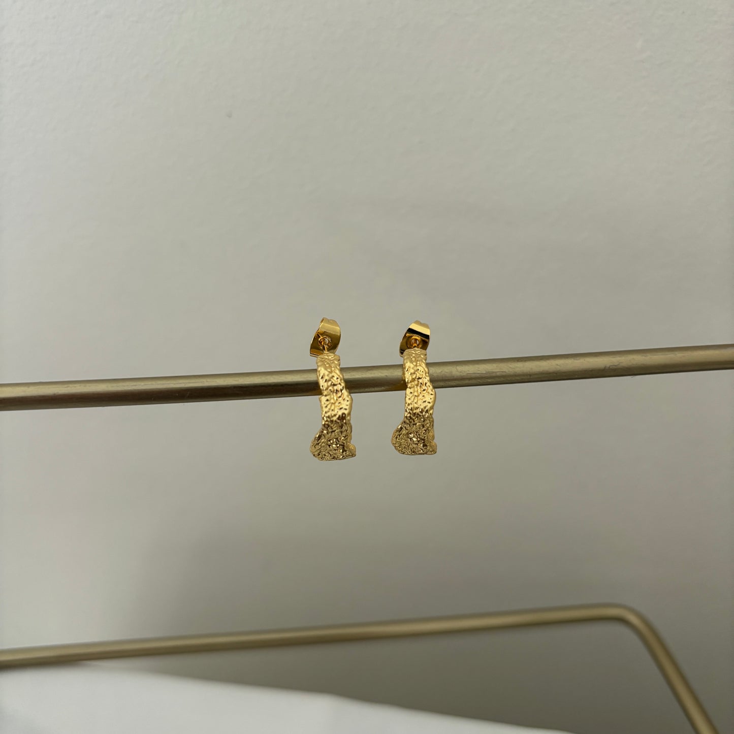 AROS ARGOLLAS OLIMPIA- BAÑADO EN ORO