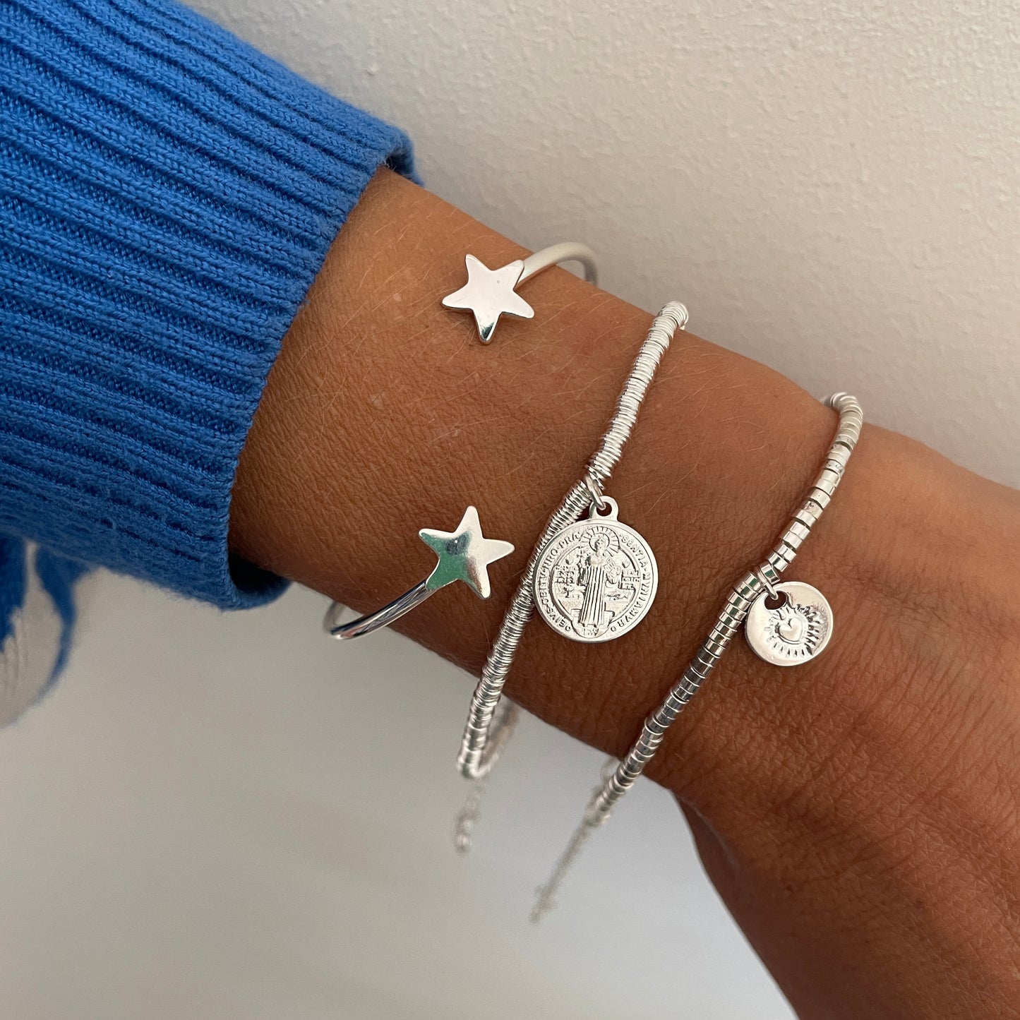 PULSERA MARÍA - BAÑADO EN PLATA