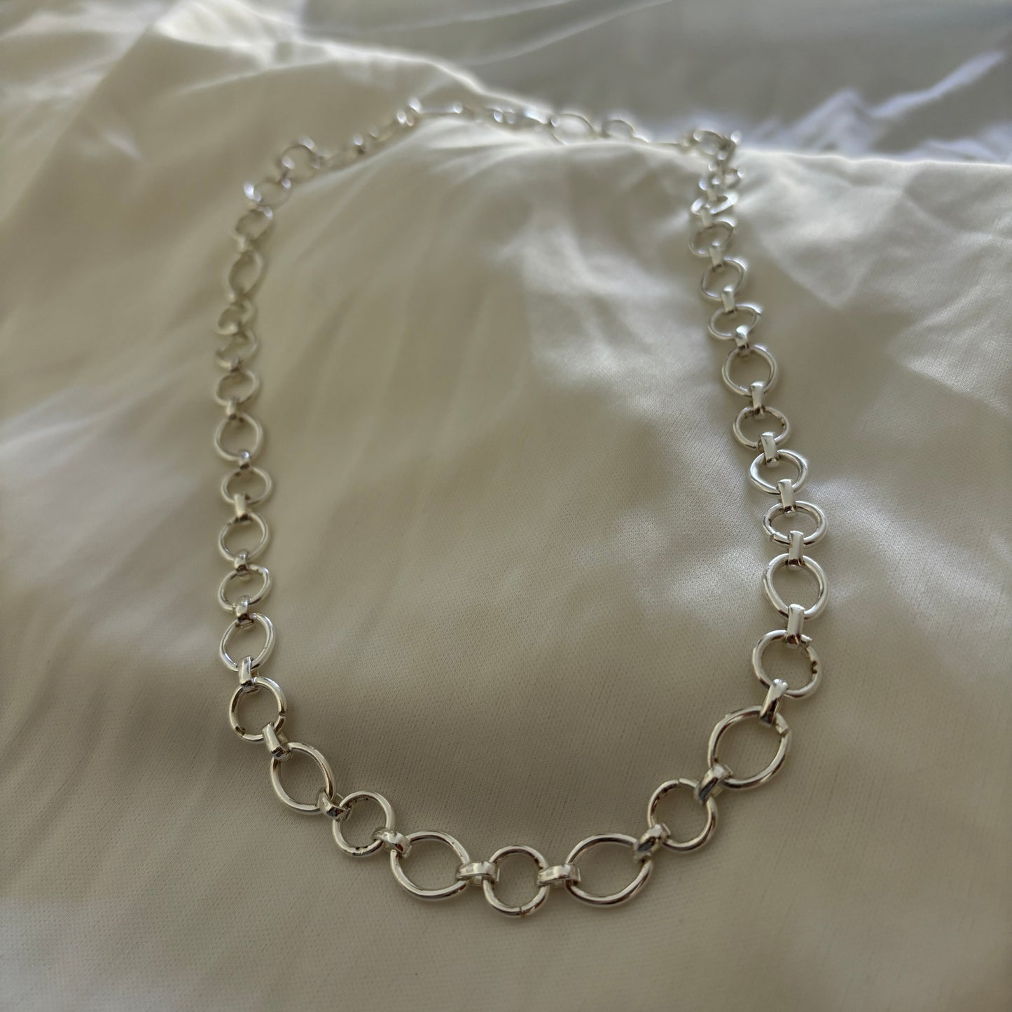 COLLAR CALA - BAÑADO EN PLATA
