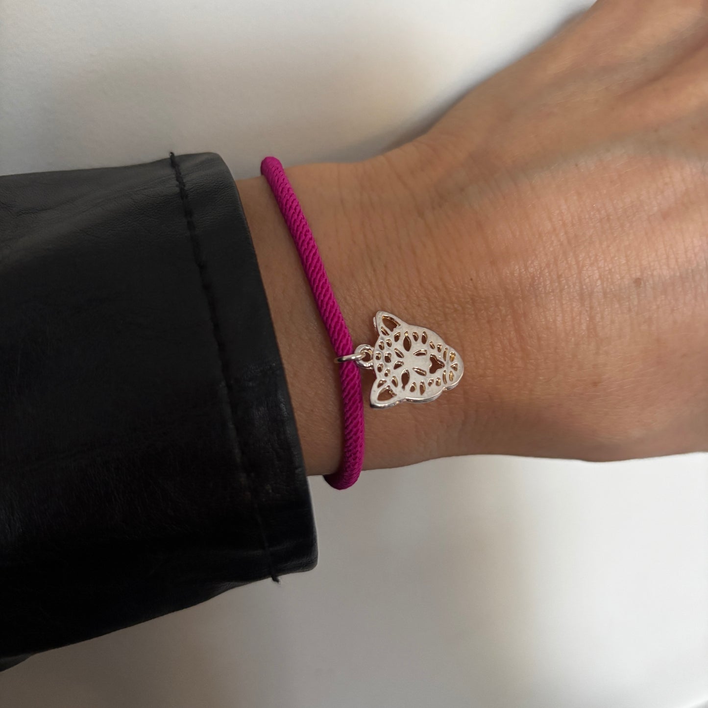 PULSERA COLORS JAGUAR - BAÑADO EN PLATA