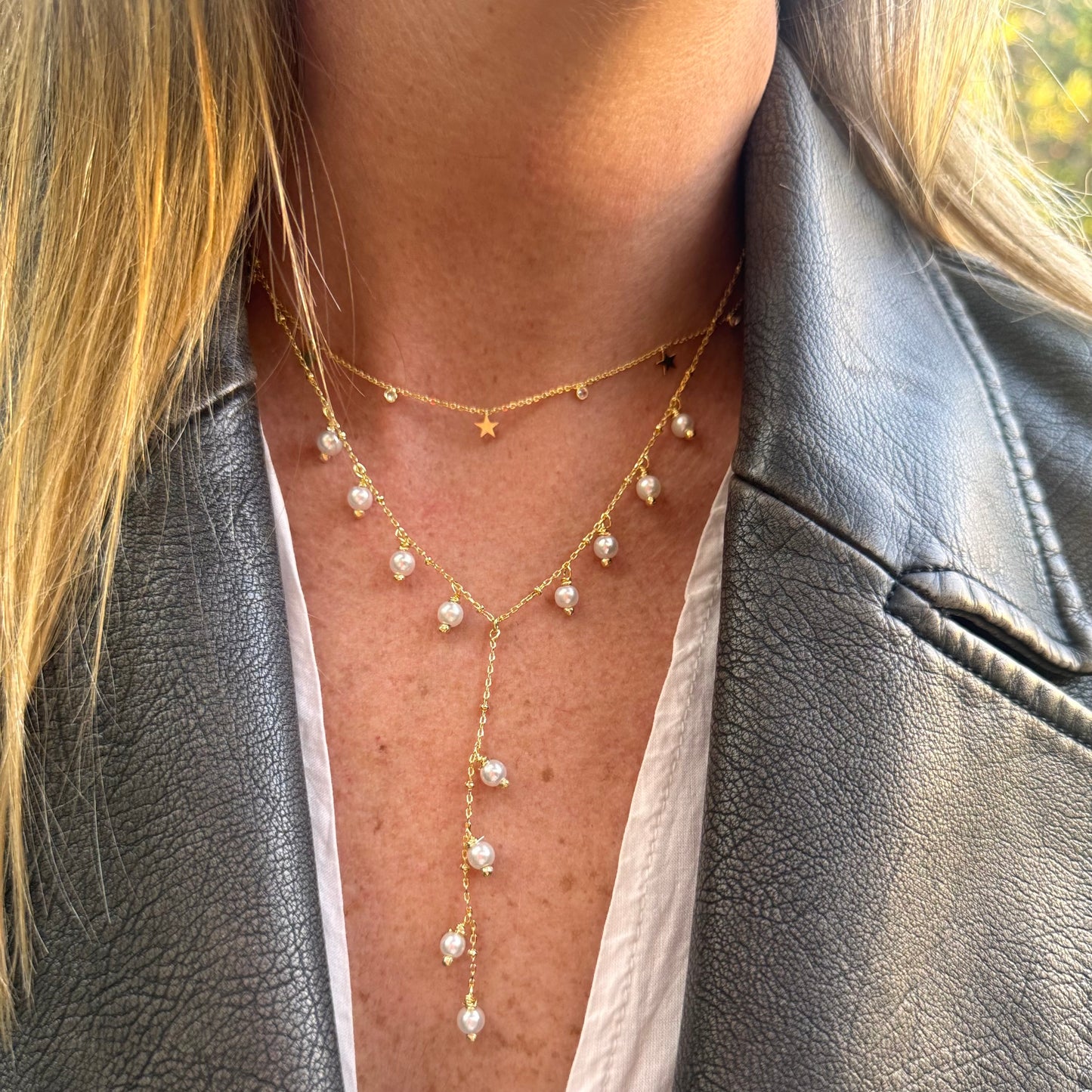 COLLAR SUNSET- BAÑADO EN ORO