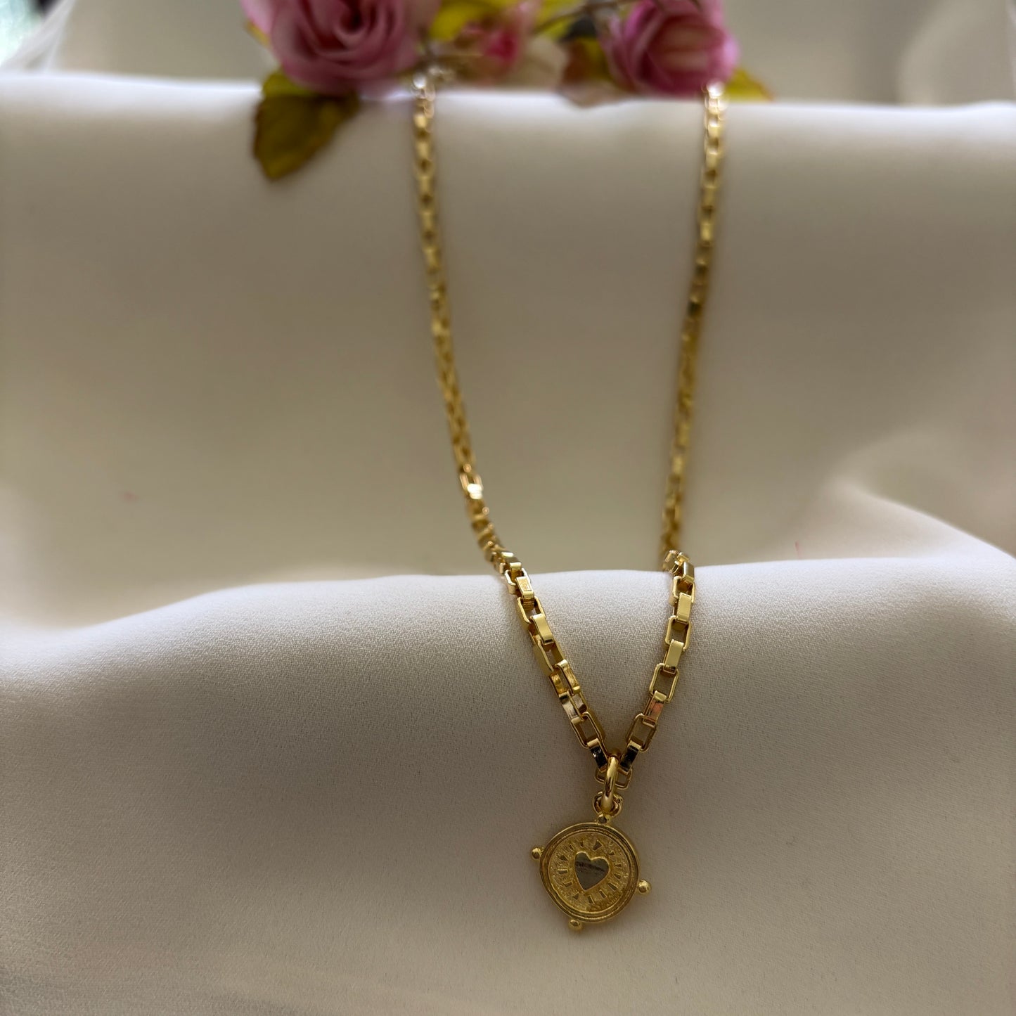 COLLAR ALMA - BAÑADO EN ORO