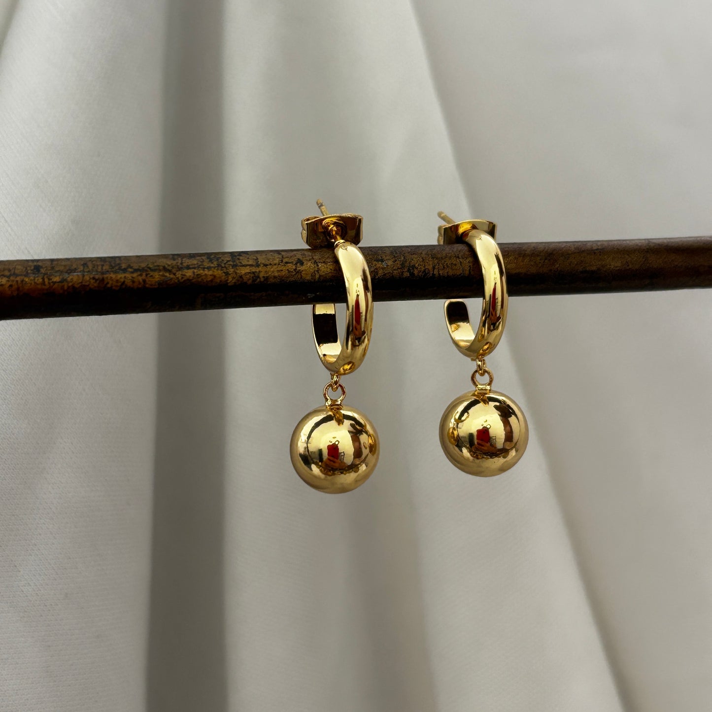 AROS SOHO - BAÑADO EN ORO