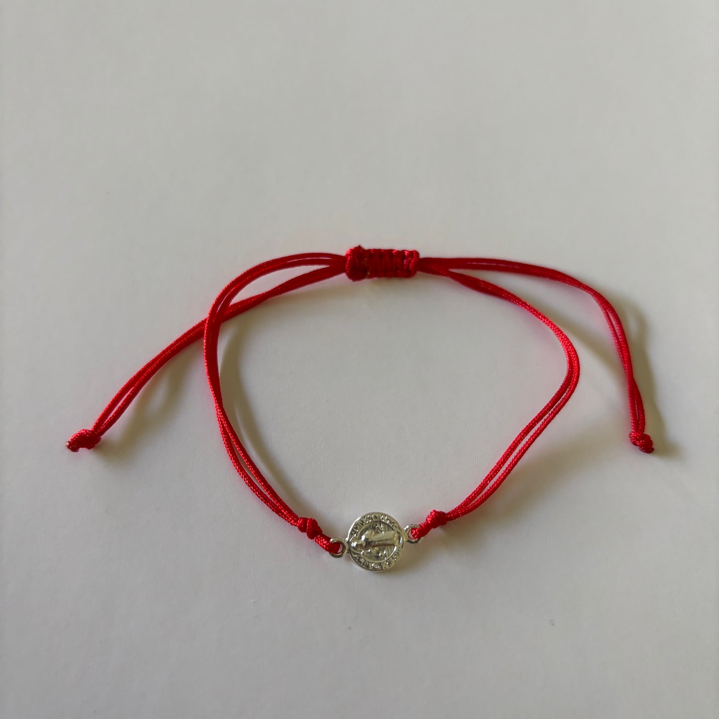 PULSERA PROTECCIÓN SAN BENITO - PLATA
