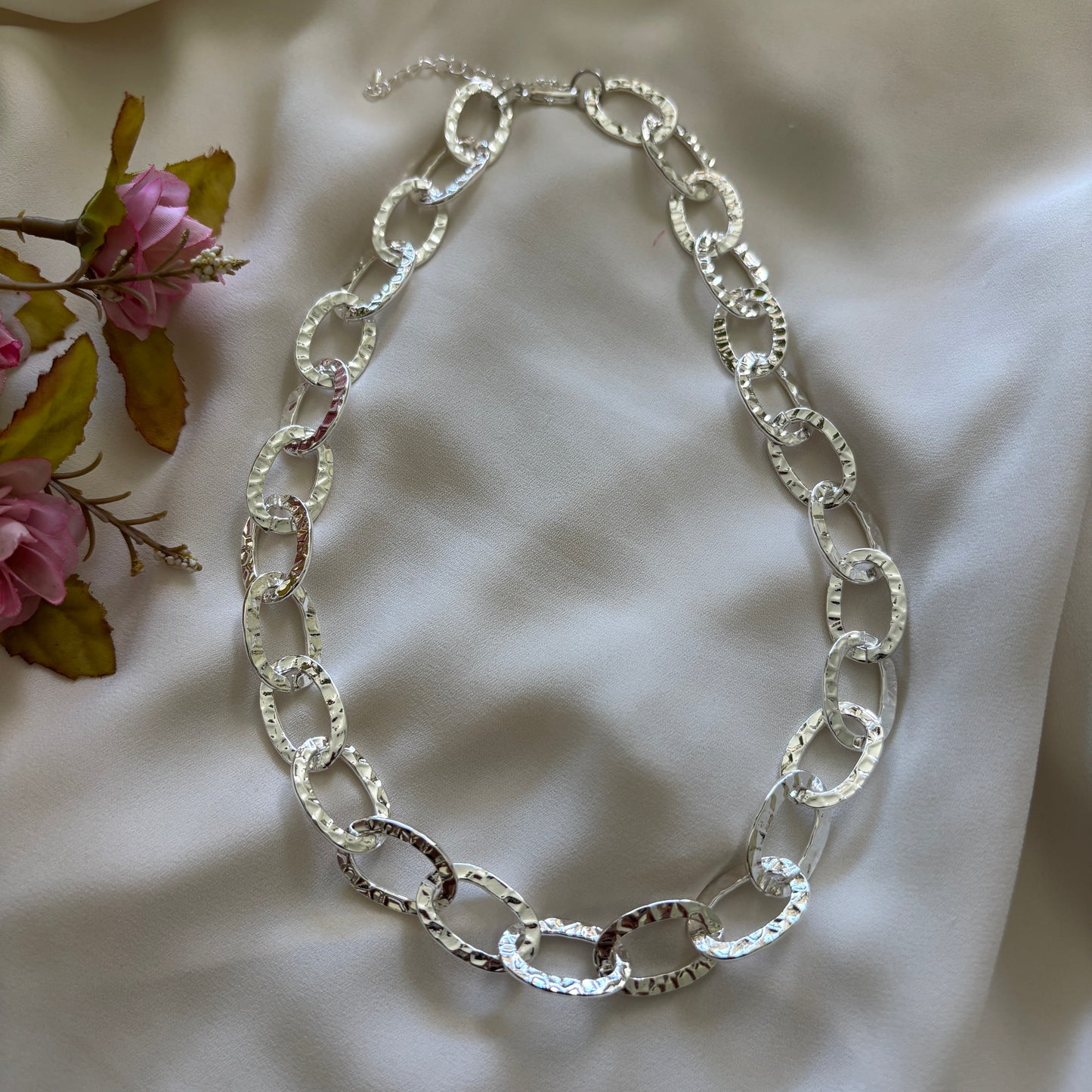 COLLAR ALLEGRA - BAÑADO EN PLATA