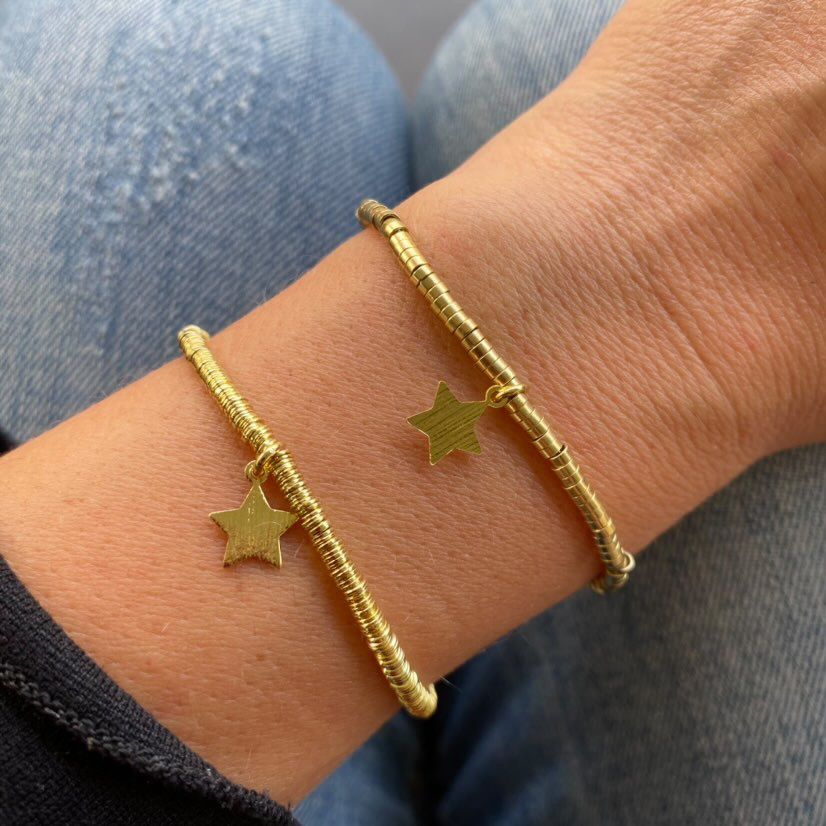 PULSERA AMISTAD - BAÑADO EN ORO