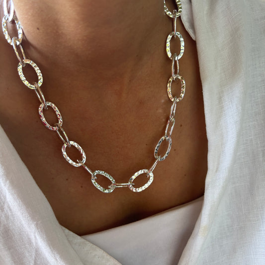 COLLAR ALLEGRA - BAÑADO EN PLATA