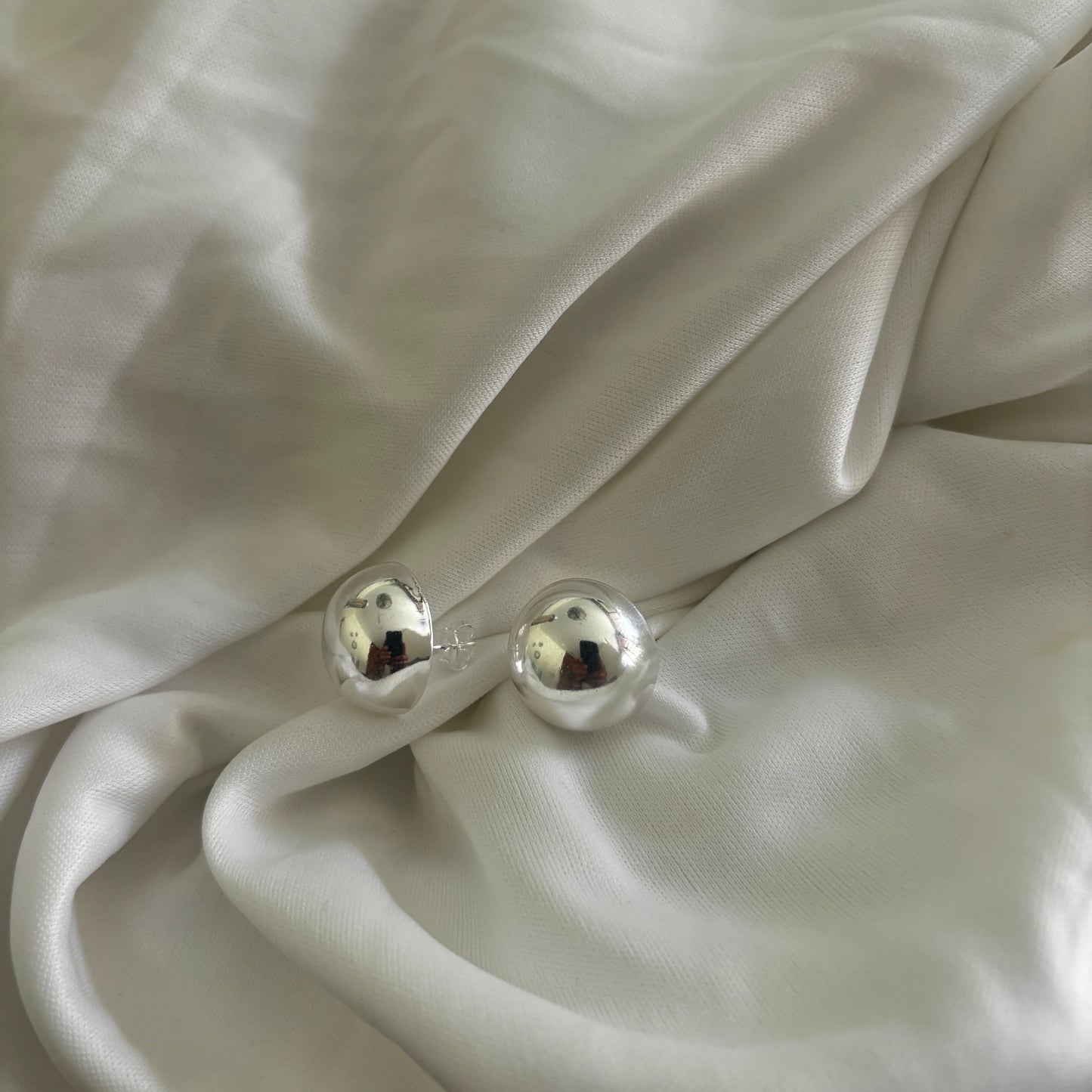 AROS BALL - BAÑADO EN PLATA