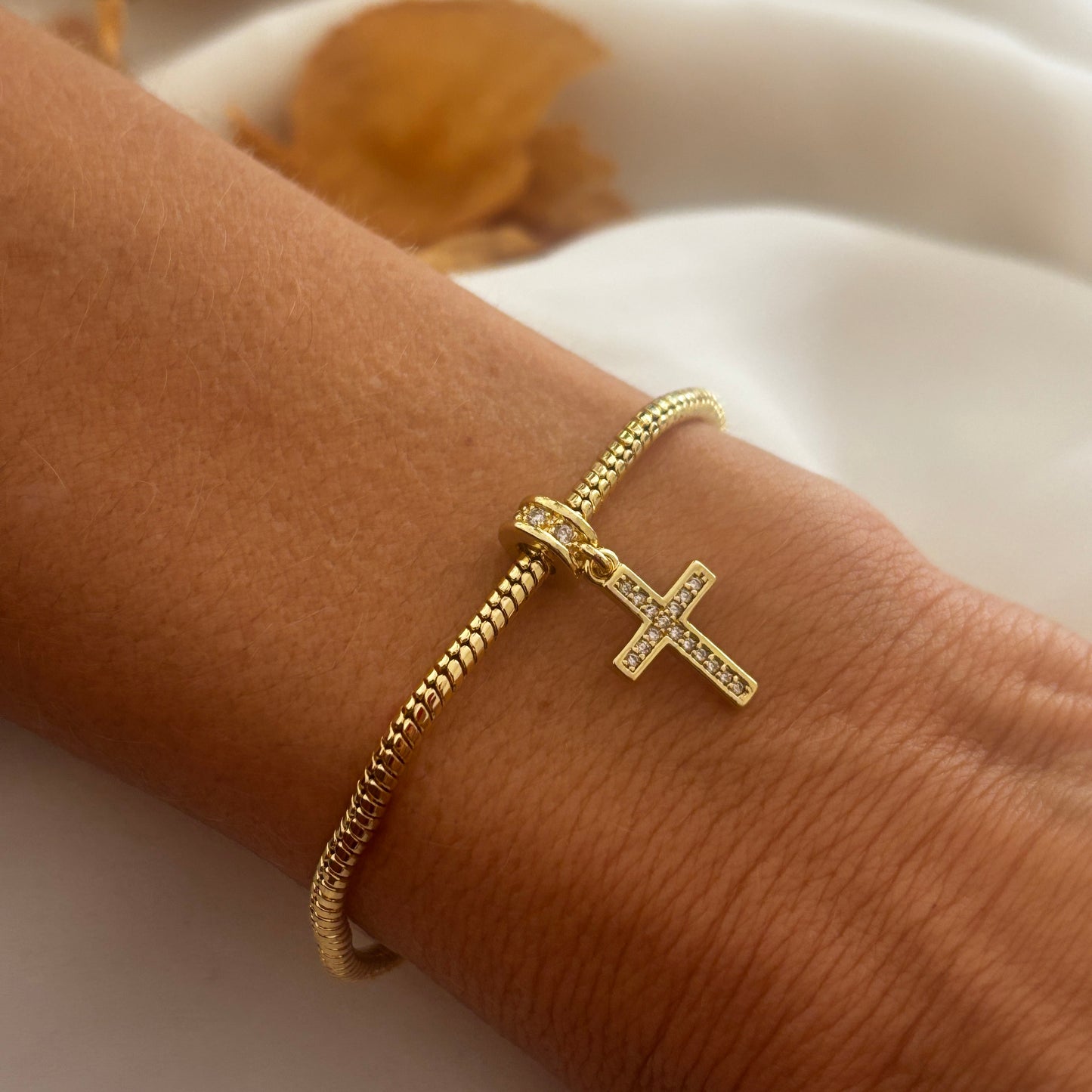 PULSERA ALMA - BAÑADO EN ORO