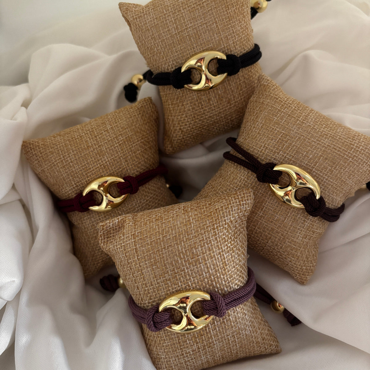 PULSERA COLORS MILANO - BAÑADO EN ORO