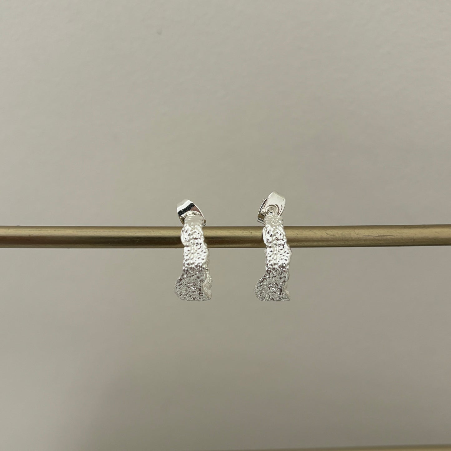 AROS ARGOLLAS OLIMPIA- BAÑADO EN PLATA