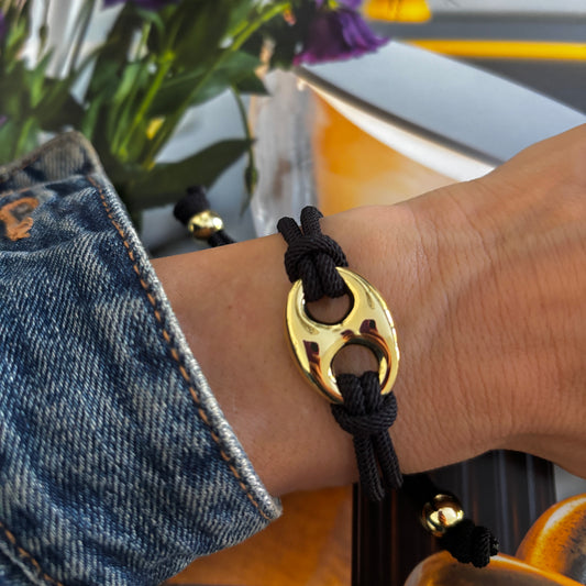 PULSERA COLORS MILANO - BAÑADO EN ORO