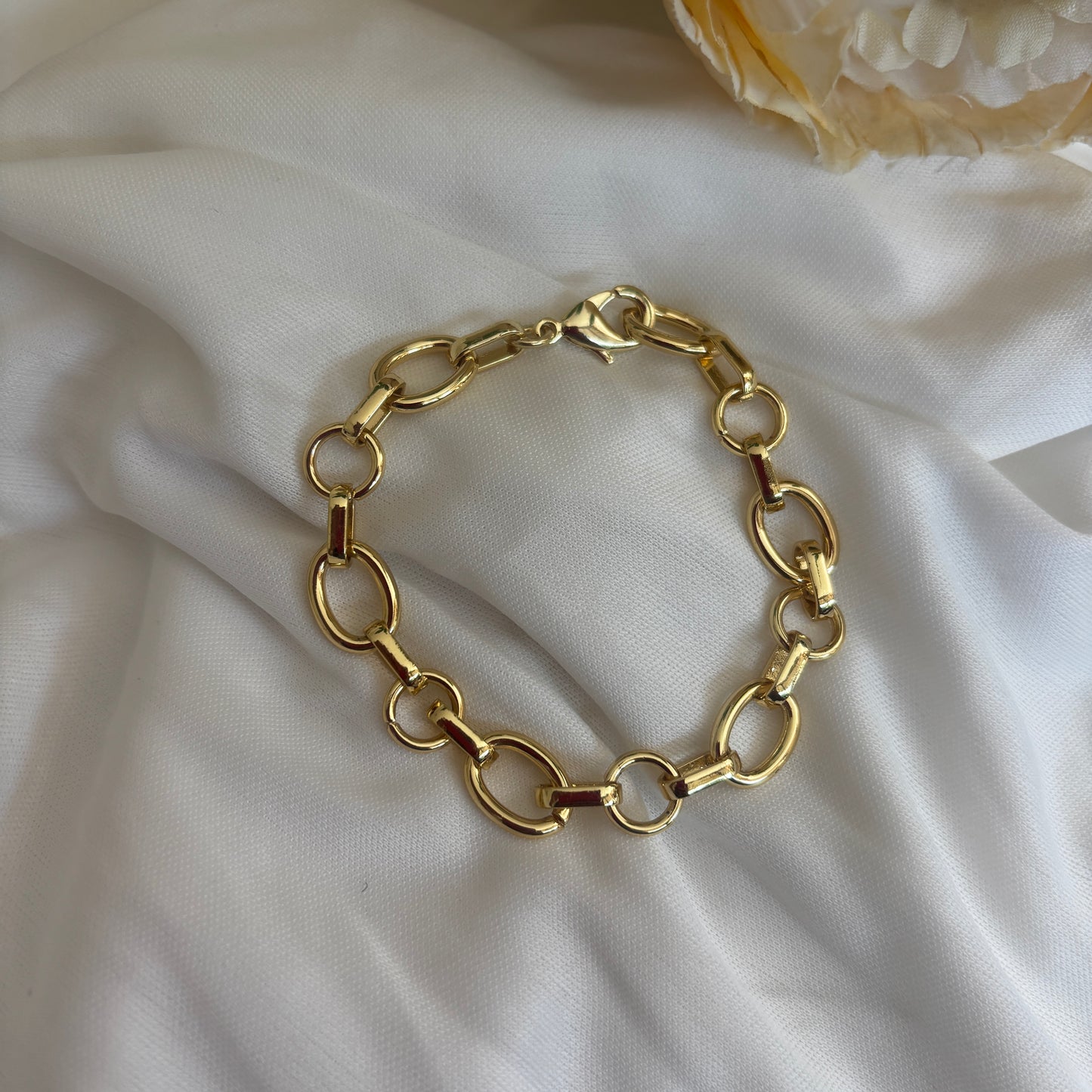 PULSERA CALA - BAÑADO EN ORO