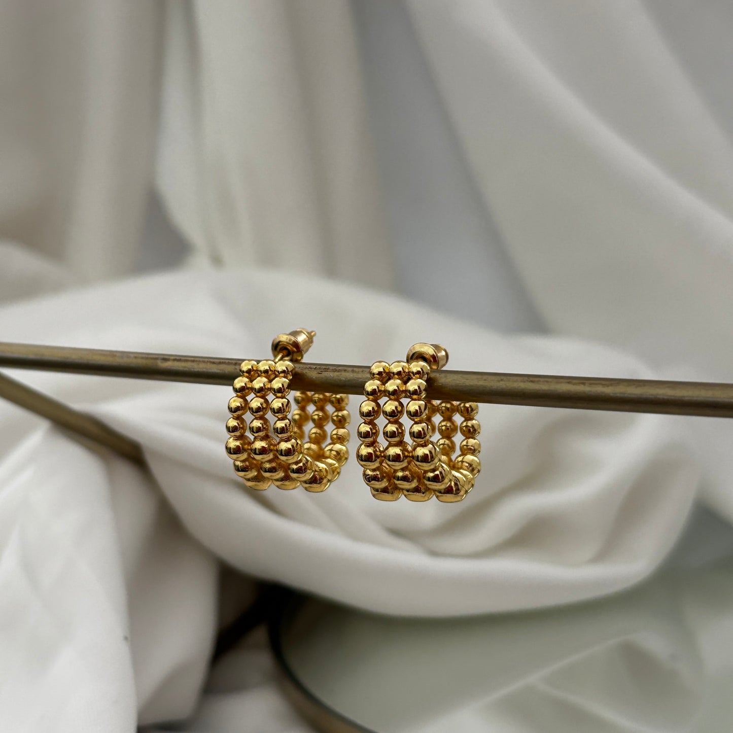 AROS MADISON - BAÑADO EN ORO