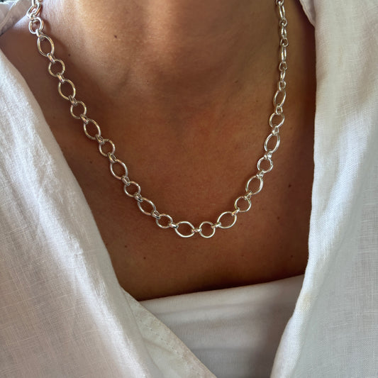 COLLAR CALA - BAÑADO EN PLATA