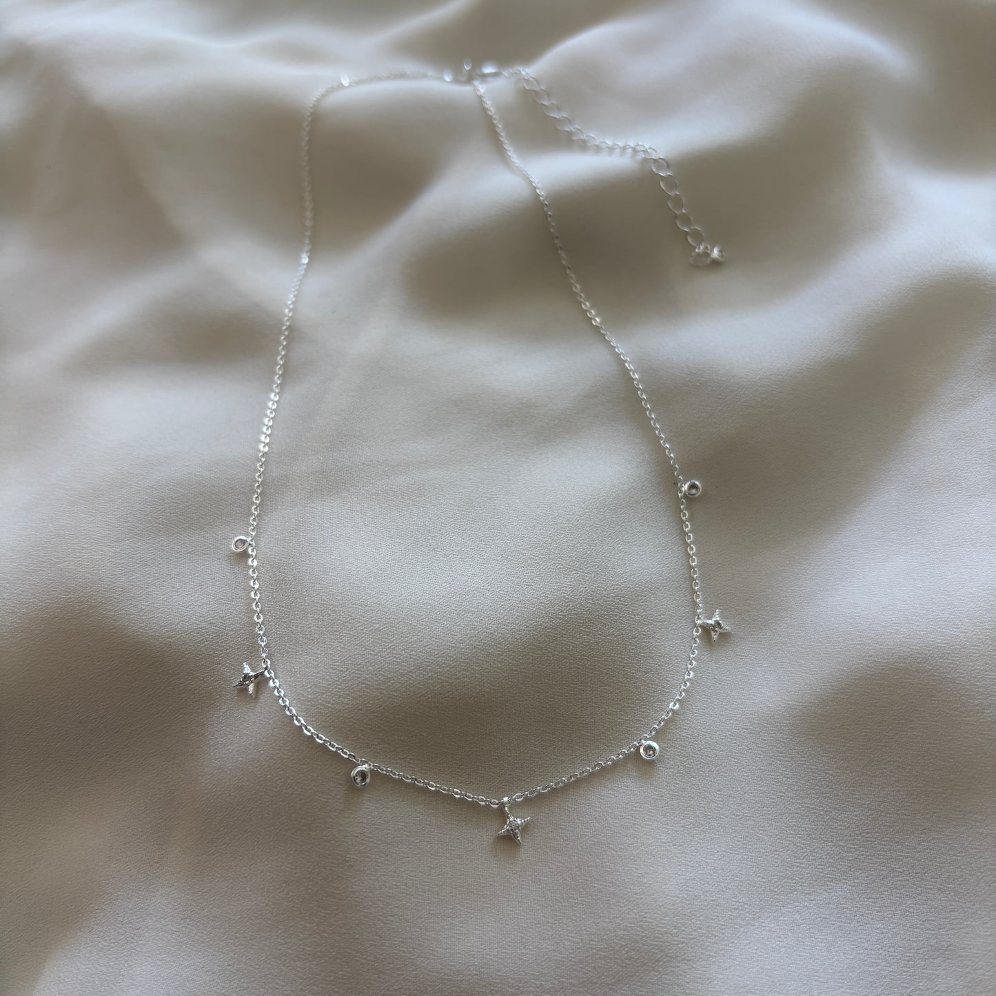 COLLAR SUNSET - BAÑADO EN PLATA