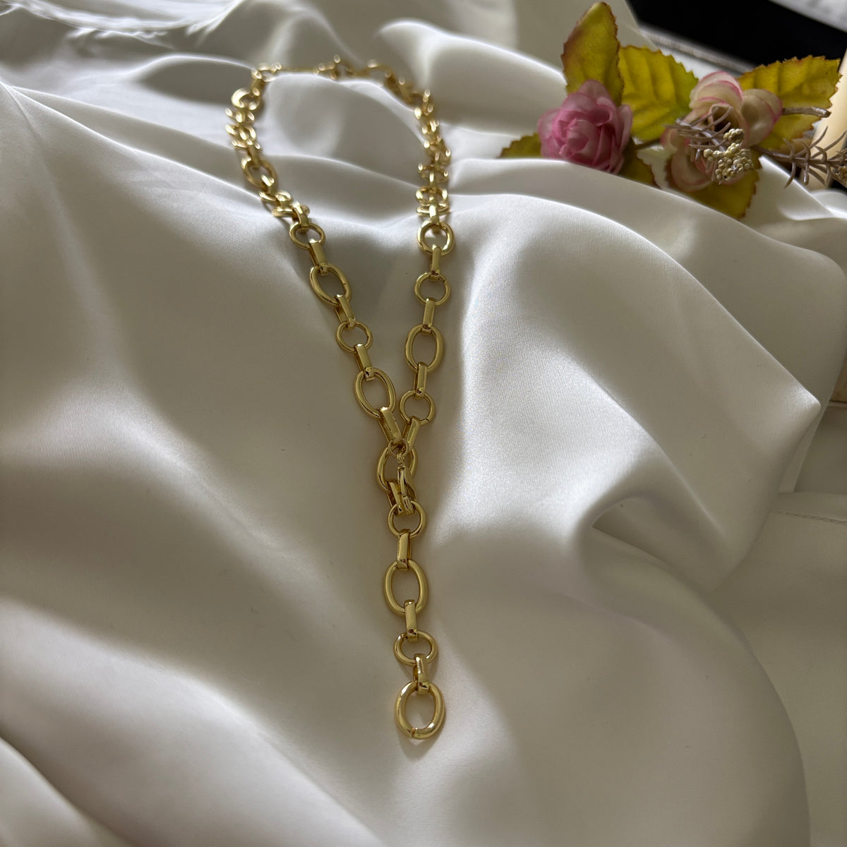 COLLAR CALA - BAÑADO EN ORO