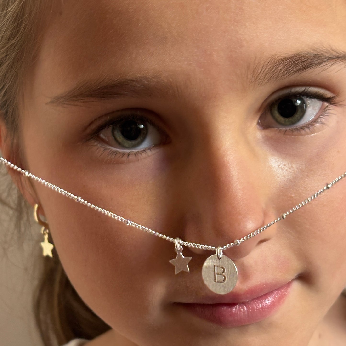 COLLAR MARIA - BAÑADO EN PLATA