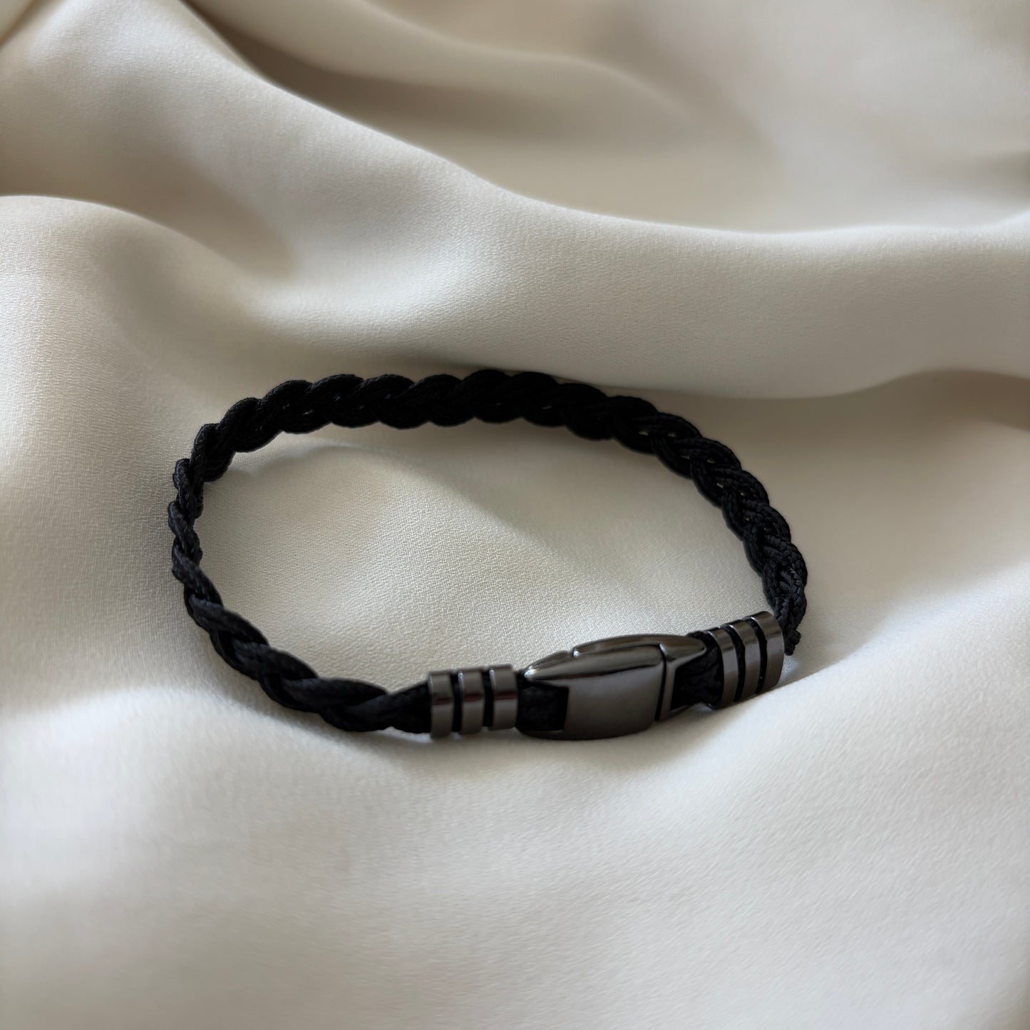 PULSERA MAN TRENZADA