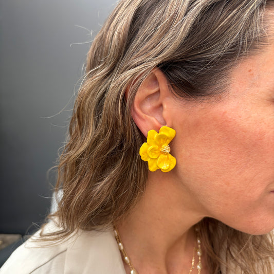 AROS CAMELIA - BAÑADO EN ORO