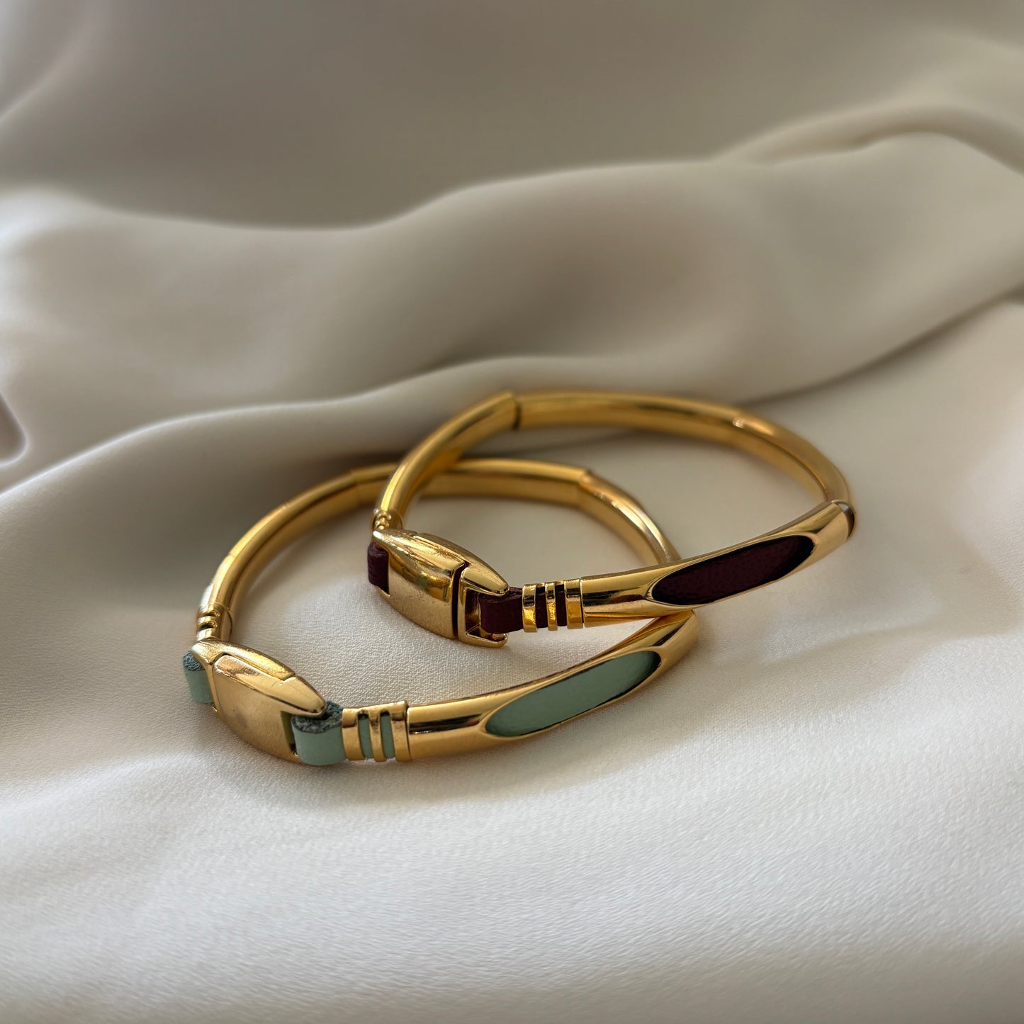 PULSERA CATARINA - BAÑADO EN ORO