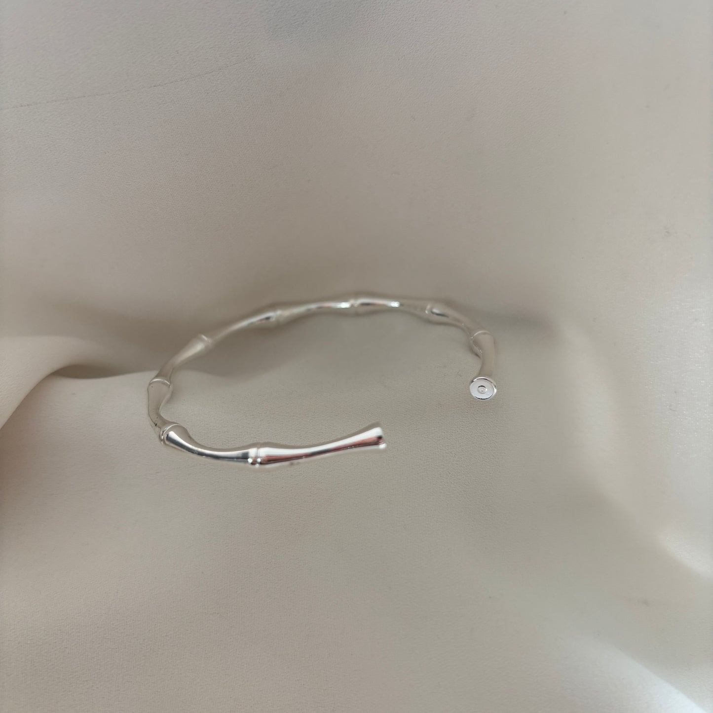 PULSERA ESCLAVA CAPRI - BAÑADO EN PLATA