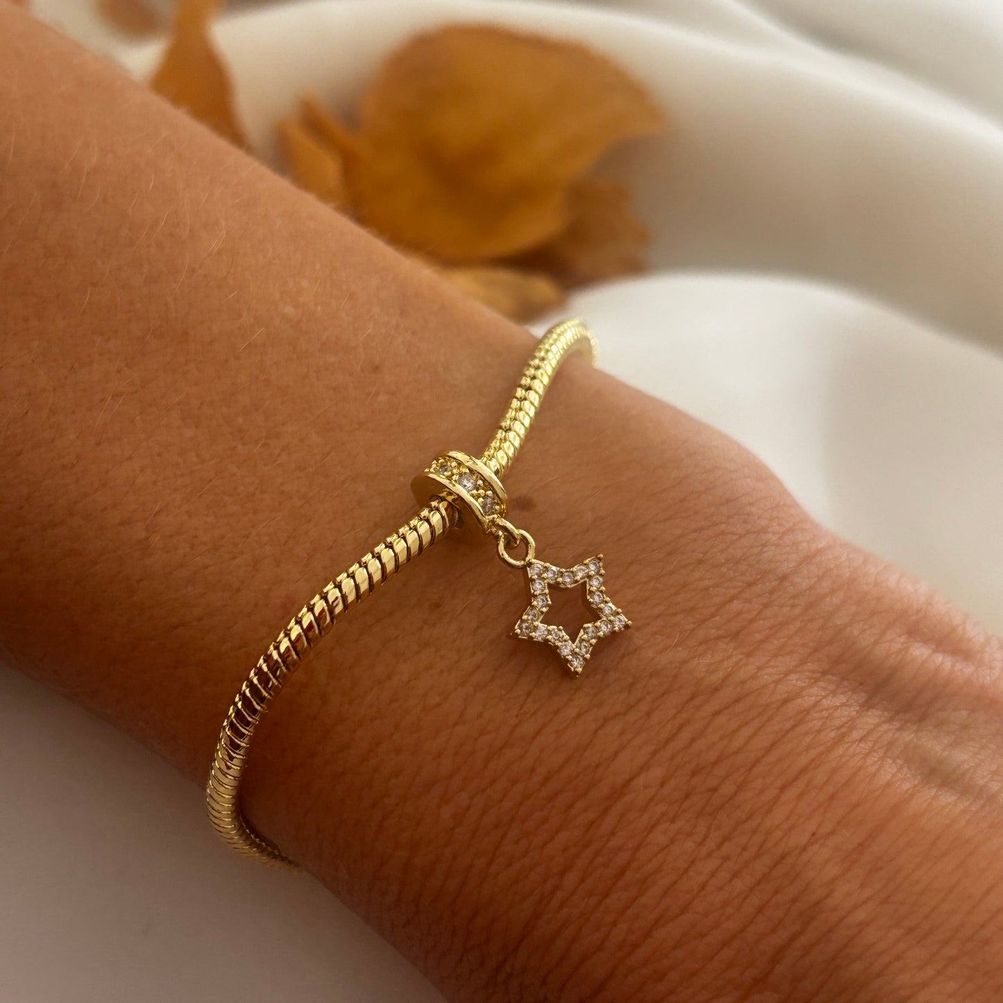 PULSERA ALMA - BAÑADO EN ORO