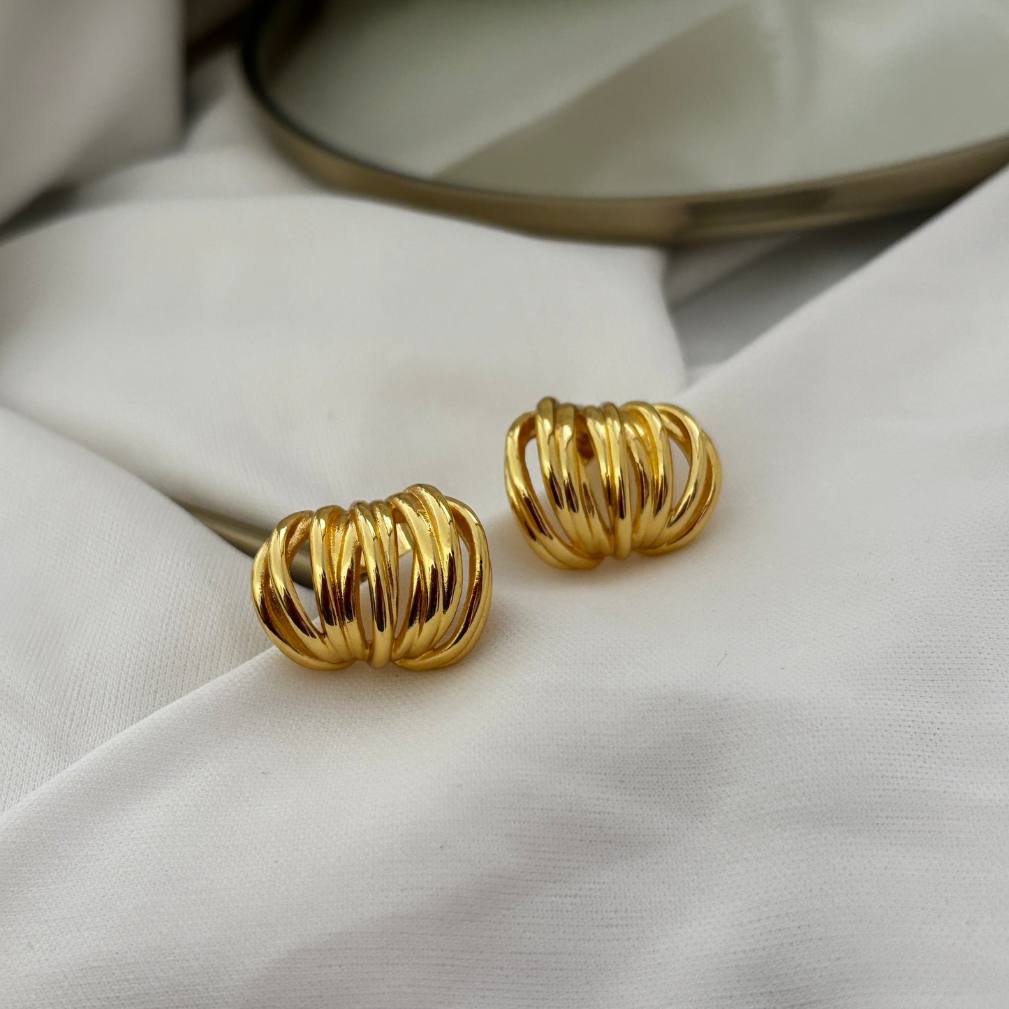 AROS SIENA - BAÑADO EN ORO