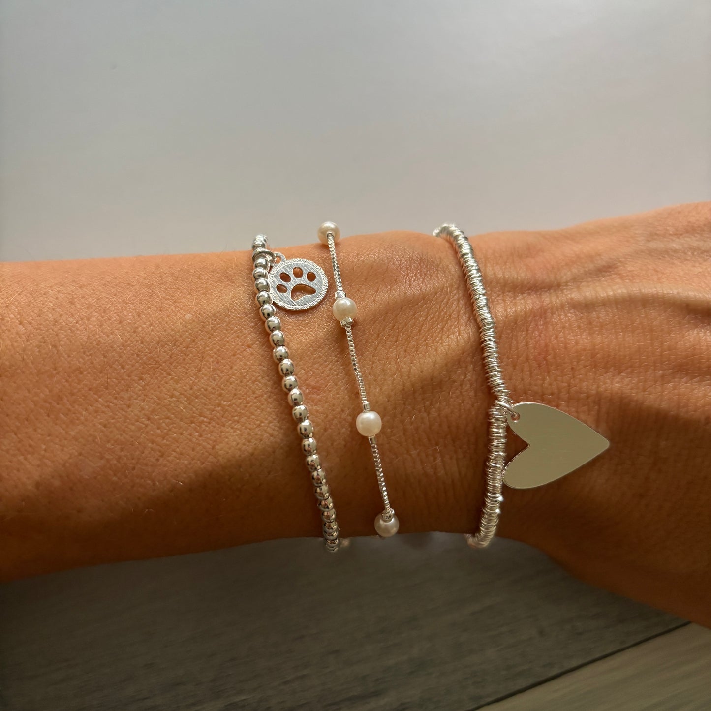 PULSERA AURA- BAÑADO EN PLATA