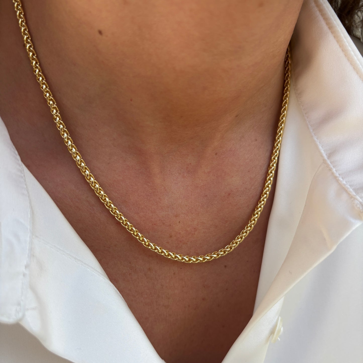 COLLAR SICILIA - BAÑADO EN ORO