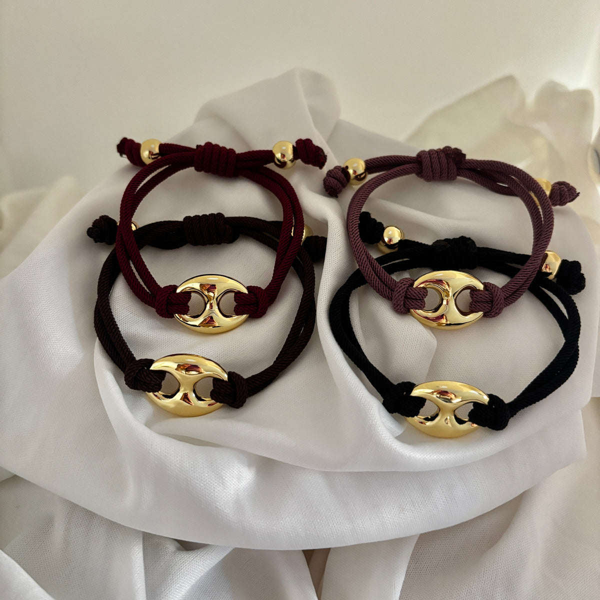 PULSERA COLORS MILANO - BAÑADO EN ORO