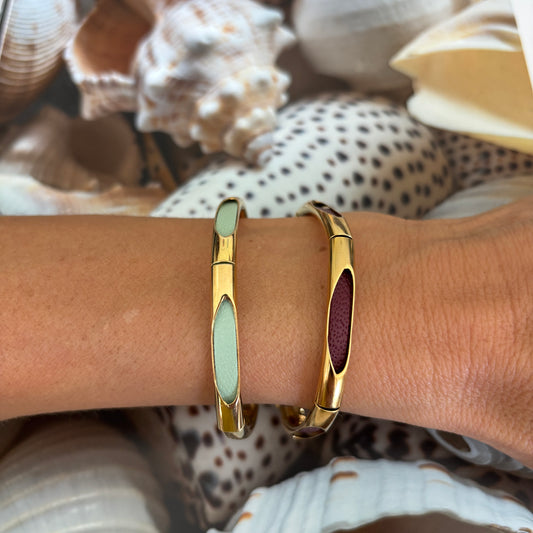 PULSERA CATARINA - BAÑADO EN ORO